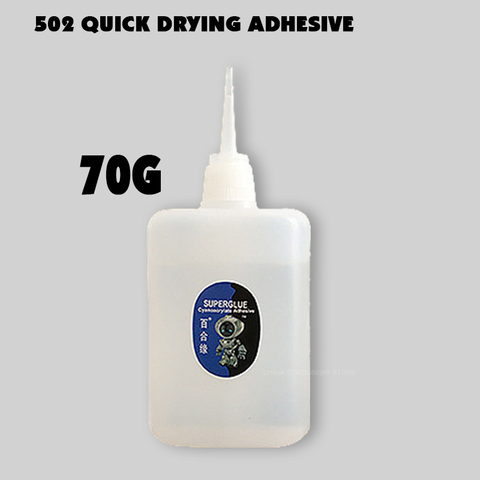 502 Super Glue fast dry Cyanoacrylate Adhesive metal rubber Plastic