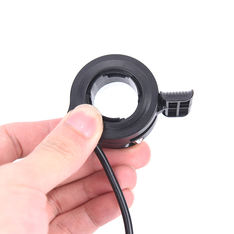 E-bike Thumb Throttle, Finger Thumb Throttle, Ebike Accelerator, Electric Scooter Electric Bicycle Part Kit 3 Wire Grip ► Photo 1/4
