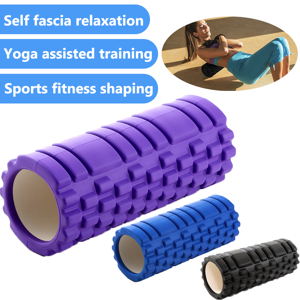 Grid Foam Roller Yoga Gym Pilates Massage EVA Physio Back Exercise Trigger Point