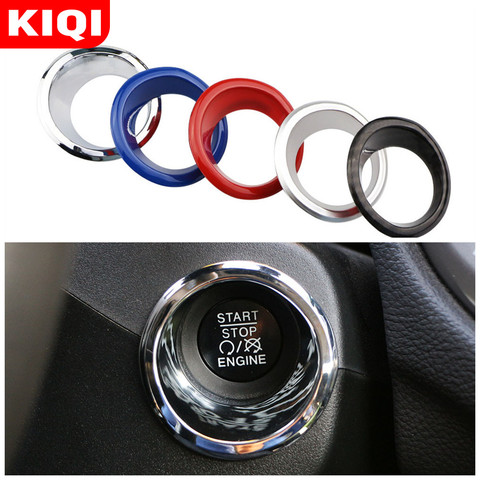 Car Ignition Key Switch Decoration Ring Circle Trim Stickers for Jeep Compass 2th Renegade 2015 - 2022 Accessories ► Photo 1/6