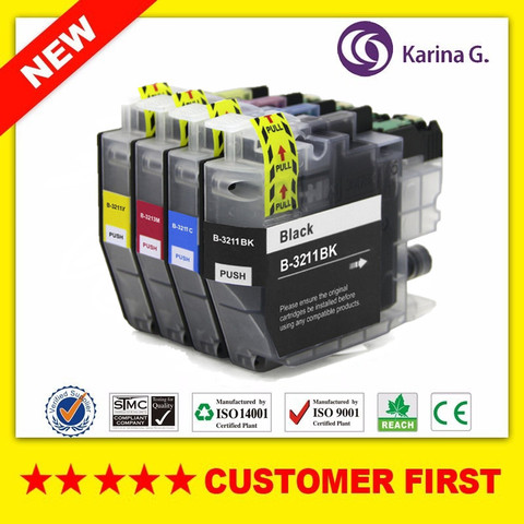 Compatible ink Cartridge for Brother LC3211 LC3213 suit for Brother DCP-J772DW,DCP-J774DW,MFC-J890DW,MFC-J895DW etc. ► Photo 1/6