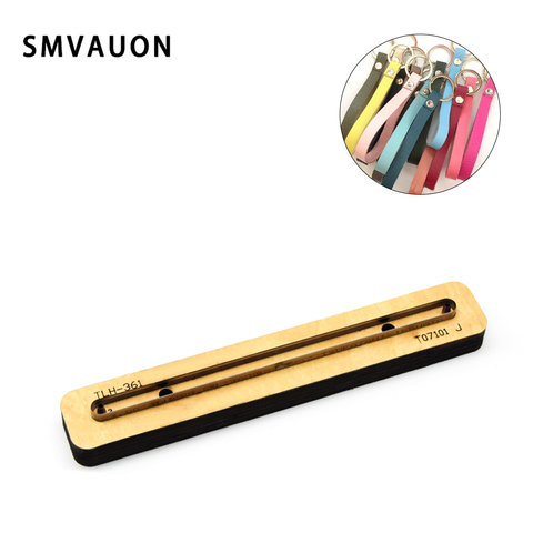 New Keychain Fashion Jewelry Steel Cutting Die Decorative Wood Die Cut Diy Suitable For Die-Cutting Machines SMVAUON ► Photo 1/4