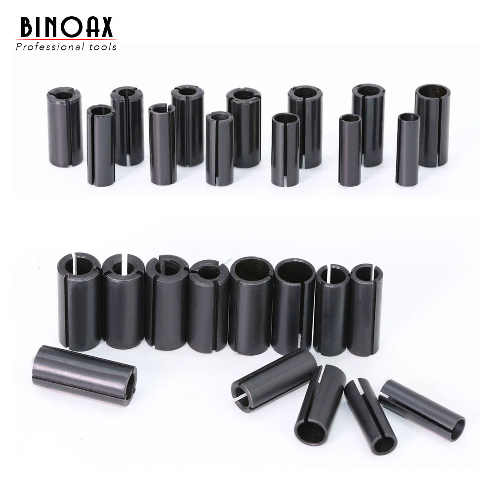 9 pcs/lot High Precision Adapter collet shank CNC router tool Adapters holder 