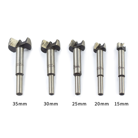 1pc 15/20/25/30/35mm Wood Drill Bit Self Centering Hole Saw Cutter Wood Hole Drilling Tools Forstner Drill Bit ► Photo 1/4