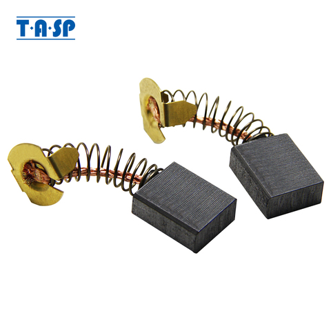 TASP 5 Pairs Carbon Brushes 6.5*13.5*16mm For Makita Electric Motors CB153 CB 153 CB151 181044-0 CB154 181047-6 ► Photo 1/6