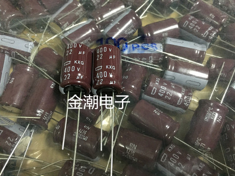 20pcs NEW NIPPON KXG 400V22UF 12.5x20MM NCC electrolytic Capacitor 22UF 400V CHEMI-CON NCC 400V 22UF ► Photo 1/1