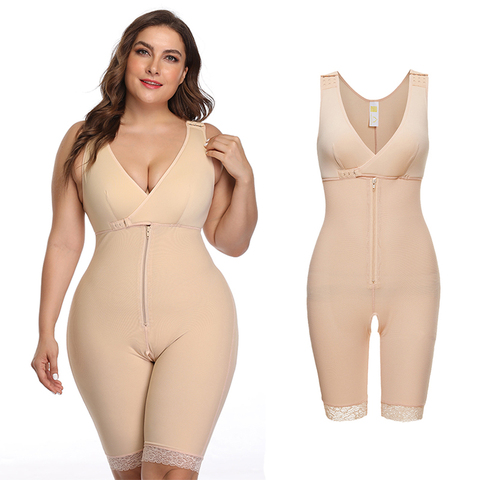 Full Body Shapewear Women Slimming Shaper Sheath Open Crotch Overbust  Corset Postpartum Underwear Plus Size Bodysuit Tummy Belt - Price history &  Review, AliExpress Seller - LILVIGOR Official Store