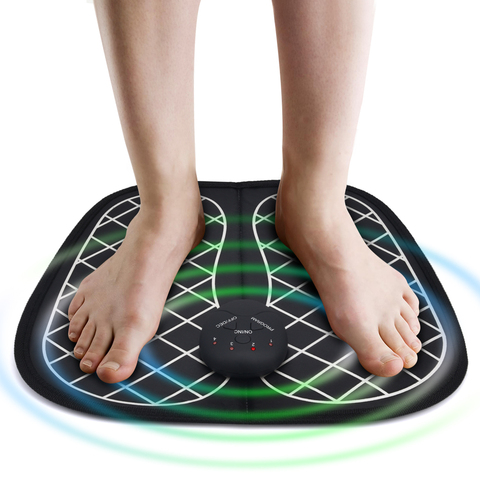 Electric EMS Foot Massager Foot Muscle Stimulator Massager Wireless Low Frequency Feet Physiotherapy ABS Stimulator Massage Mat ► Photo 1/6