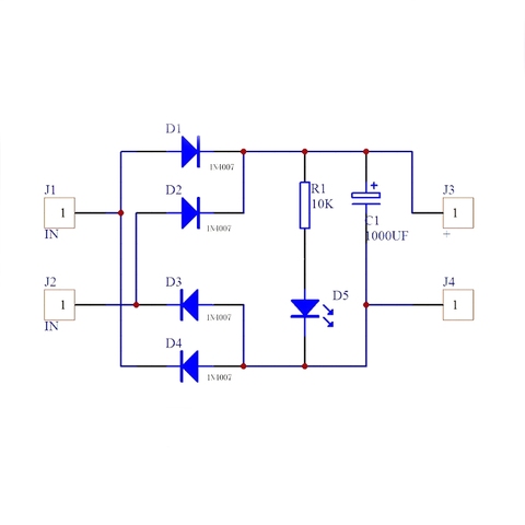 AC-DC Converter 6/12/24V To 12V Full-bridge Rectifier Filter Power Supply Module D08A ► Photo 1/5