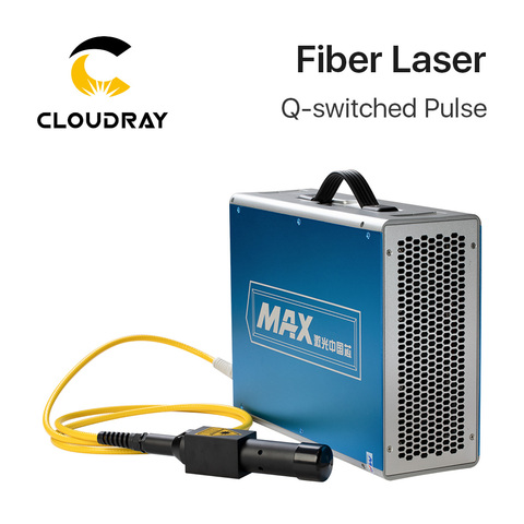 MAX 20W-50W Q-switched Pulse Fiber Laser Series GQM 1064nm High Quality Laser Marking Machine DIY PART ► Photo 1/6