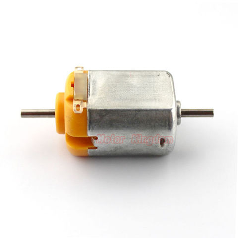 Micro 15mm*20mm Electric Motor Dual Shaft Double 2mm Axis DC 1.5V-6V 3V 11000RPM  Engine DIY Hobby Toy Car Fan Model ► Photo 1/5