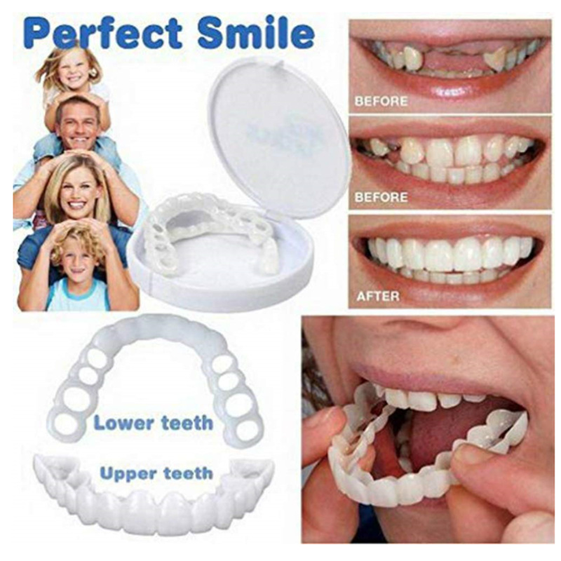 Emporary Tooth Repair Kit Denture Adhesive Teeth Whitening Kit