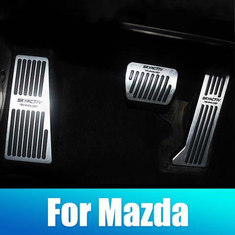 Car Fuel Foot Pedal Brake Clutch Pedal Cover For Mazda 2 3 Axela BL BM 6 GH CX-5 CX5 CX 5 CX3 CX7 CX9 2017 2022 Accessories ► Photo 1/6