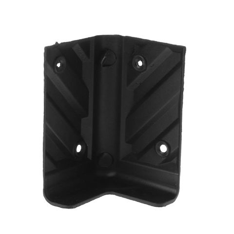 4PCS Speaker Corner Protectors Plastic Right Angle Rounded Protector Amplifier Stage Cabinets Accessories Replacement Black ► Photo 1/6