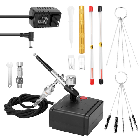 Professional Airbrush Set Spray Gun Kits for Model Making Art Painting with Air Compressor & Power Adapter &  Airbrush ► Photo 1/6