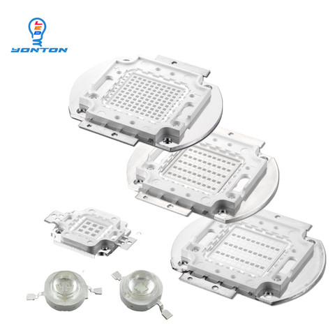 High Power UV Led 3W 5W 10W 20W 30W 50W 100W 365nm 375nm 385nm 395nm 405nm 420nm Led Light Chip ► Photo 1/4