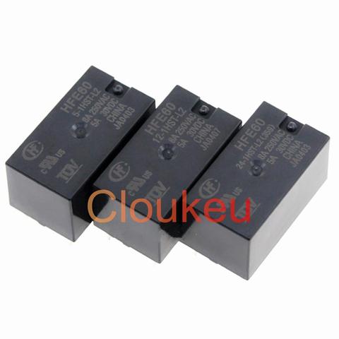 Relay HFE60-5 12 24-1HST-L2 5V 12V 24V 8A 6pin DSP1a-L2 ► Photo 1/2