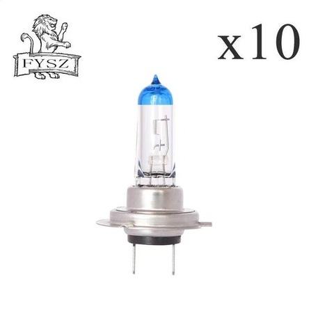 10Pcs h7 12V 55W Cars Source halogen Head Lights  Tungsten filament headlamp fog lamp hernia head lights Blue+Silver ► Photo 1/6