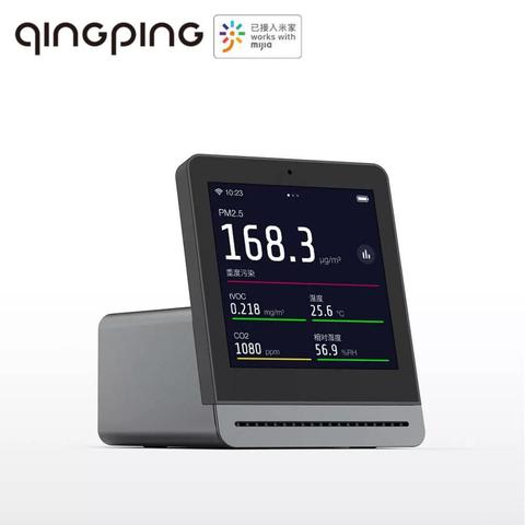 qingping Air Detector Retina Touch IPS Screen Pm2.5 Air Monitor Smart Mijia APP Control Mobile Touch Operation ► Photo 1/6
