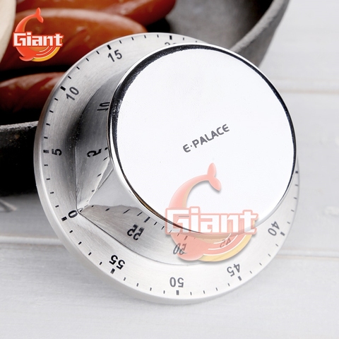 Cooking Timer Kitchen Mechanical Egg Timer 60 Minutes 1 Hour Student Timing Baking Cooking Reminder Management Countdown ► Photo 1/6