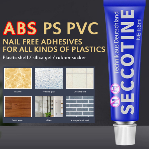 Plastic Glue Strong Quick-drying Glue Abs Bonding Pvc Plastic