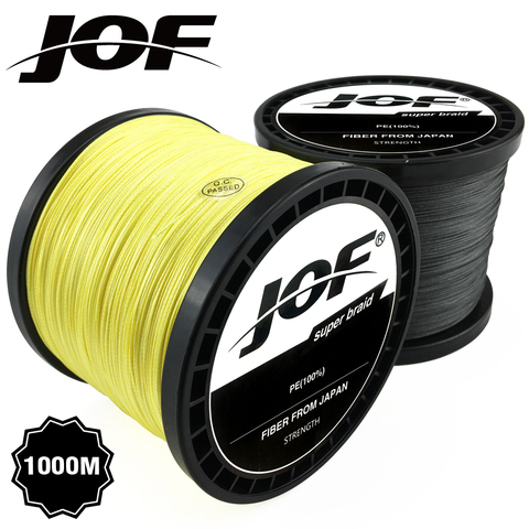 JOF Super Strong PE Line Braided Fishing Thread 8 Strands Weaves Braided 1000M 500M 300M 100M Fishing Line ► Photo 1/6