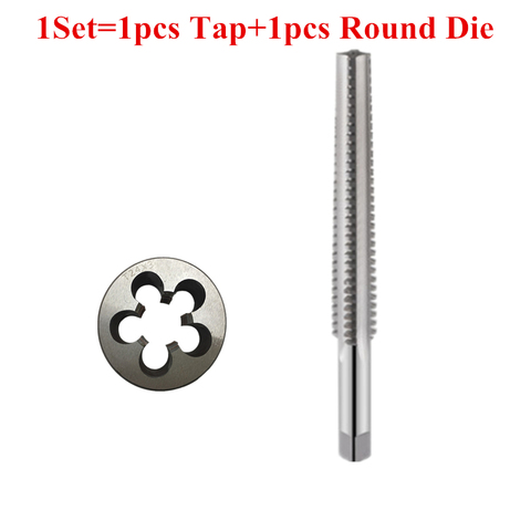 2PCS HSS Right Left hand Trapezoidal thread tap and Die set TR8 TR10 TR12 TR14 TR16 TR18 TR20 Metric screw taps dies T8 T10 T12 ► Photo 1/6