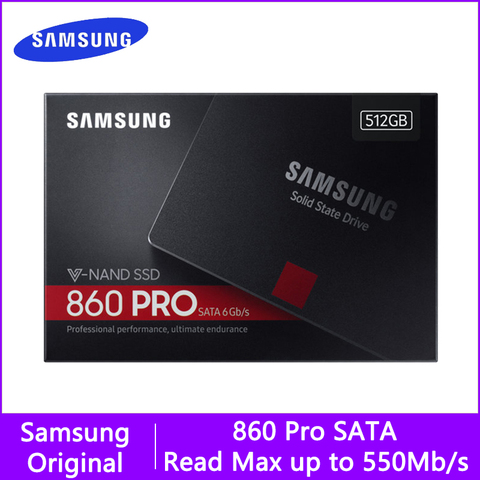 SAMSUNG SSD 860 PRO 256GB 512GB Internal Solid State Disk HD Hard