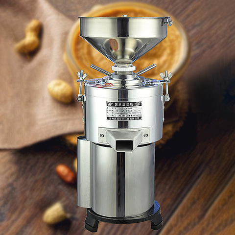 Commercial Peanut Sauce Grinder Sesame Colloid Peanut Butter Maker Soybean Grinding Machine Coating Grinding Machine ► Photo 1/6