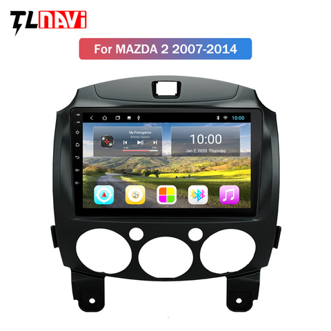 2G RAM Android 9.1 Car Radio For MAZDA 2 demio Third generation 2007-2014 GPS Navigation Multimedia Player ► Photo 1/6