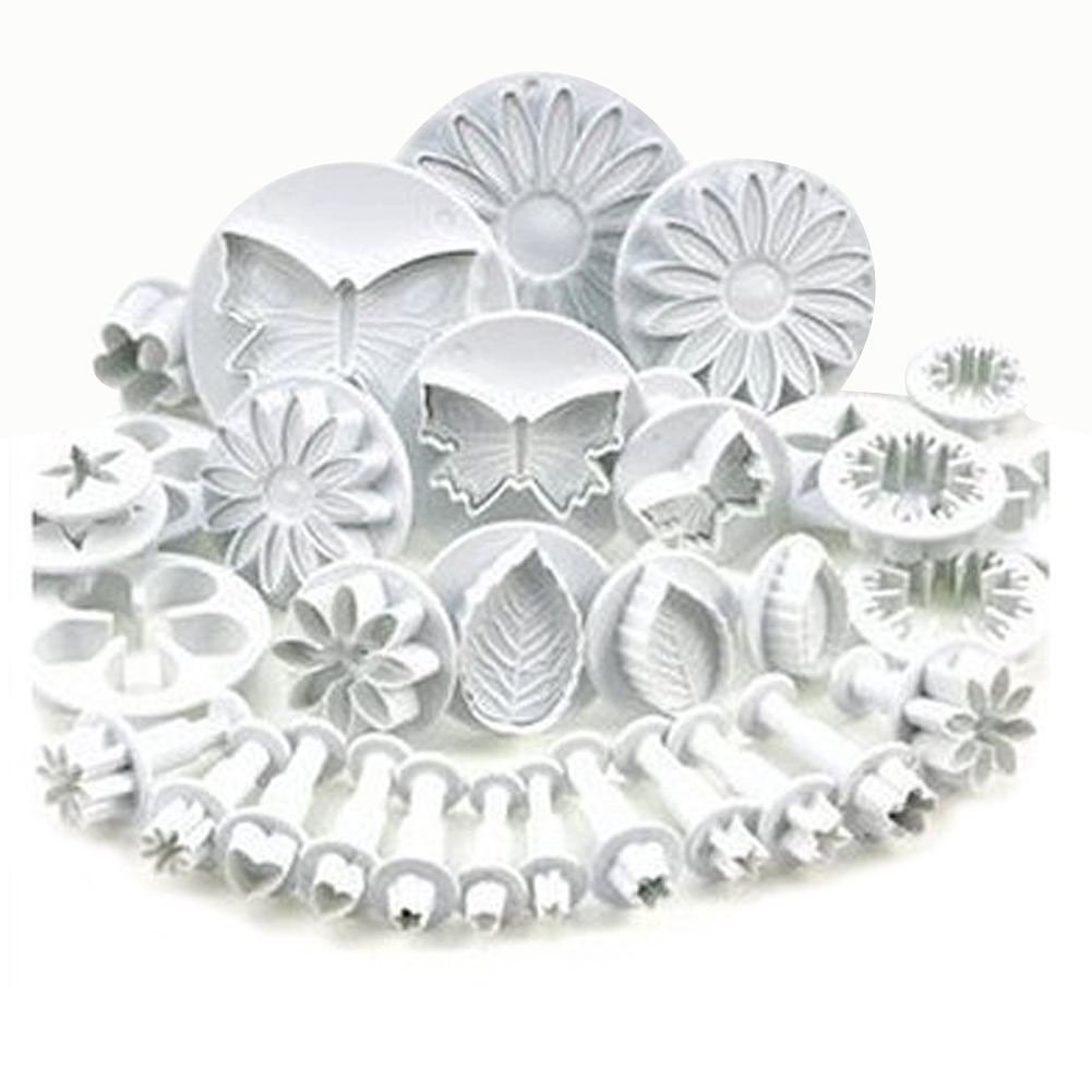 Details about   5Pc 3D Cloud Plastic Fondant Cutter Cake Mold Sugarcraft Mould Decorating Tools 