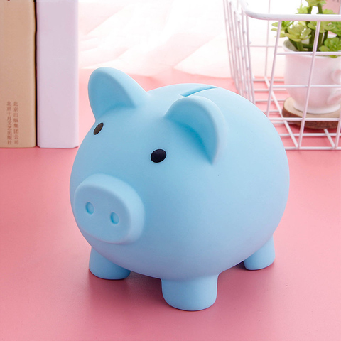 Piggy Bank Cartoon Pig Money Box Saving Pot Gift for Kids Adults Home Decor 