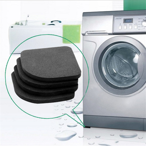 Washing Machine Anti-Vibration Pad Mat Non-Slip Shock Pads Mats Refrigerator 4pcs/set Kitchen Bathroom Accessories Bathroom Mat ► Photo 1/6