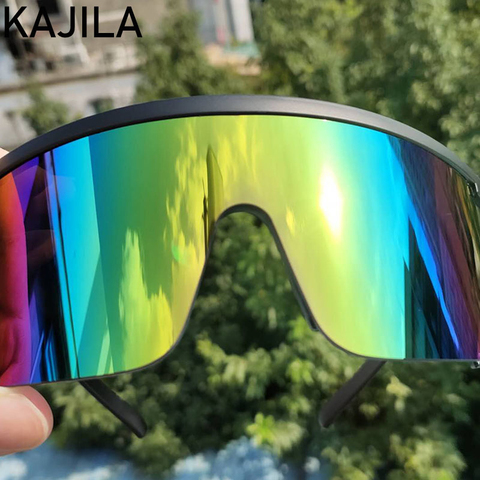 Rectangle Sports Sunglasses Men 2022 Fashion Luxury Brand Designer Semi-Rimless Sun Glasses For Women Driving Goggles Vintage ► Photo 1/6