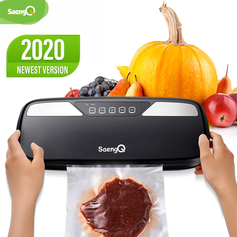 saengQ Best Electric Vacuum Food Sealer Packaging Machine For Home Kitchen Food Saver Bags Commercial Vacuum Food Sealing ► Photo 1/6