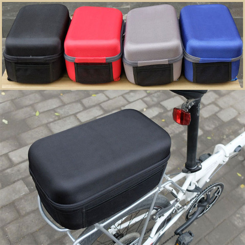 Folding bicycle pannier hard shell rear rack bag for Dahon 412 P8 mountain bike rear rack bag cycling bag bicycle equipment ► Photo 1/6