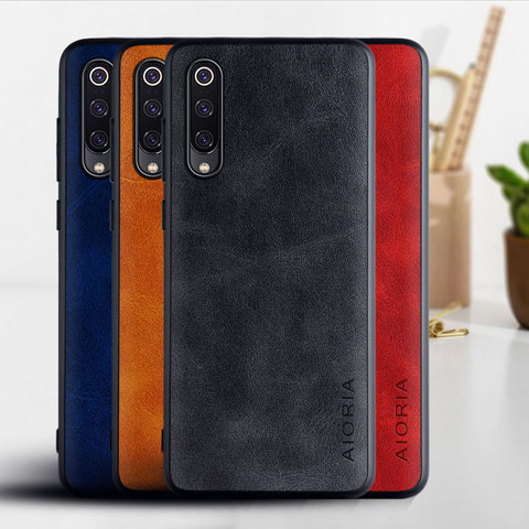 Case for Xiaomi Mi 9 mi9 se lite Mi 10 Pro Ultra funda Luxury Vintage leather phone cover for xiaomi mi 9 mi9 se mi 10 case capa ► Photo 1/6