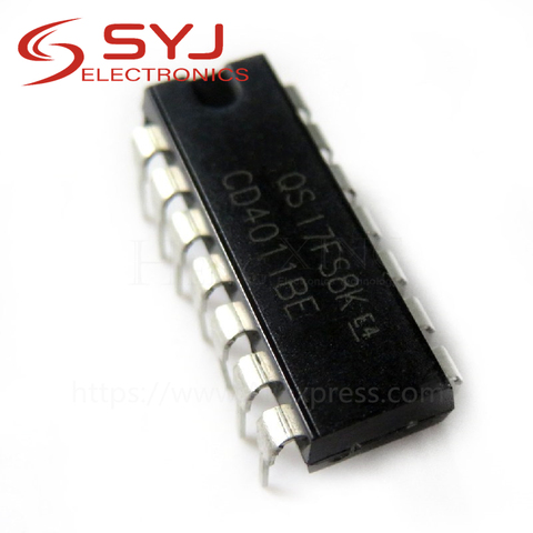 20pcs/lot CD4011 CD4011BE CD4011BCN DIP-14 In Stock ► Photo 1/1