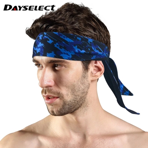 Sport Sweat Headband Absorbent Cycling Yoga Sport Hair Band For Men Sports Safety Sweatband Equipment ► Photo 1/5
