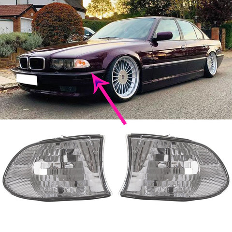 Front Bumper Corner Light for BMW E38 7-Series 740i 740iL 750iL 1999 2000 2001 Headlight Turn Signal Side Marker light ► Photo 1/1