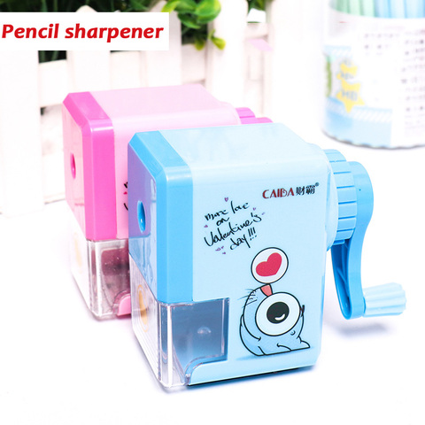 2022 Creative Cute Cartoon Automatic Pencil Sharpener Students Learn Stationery Children's Pencil Sharpener Mechanical ► Photo 1/5