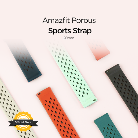 Without box Original Strap 20mm Amazfit Smart Watch Strap for Original Amazfit Bip Bip U GTR 42mm Watch Amazfit Smartwatch ► Photo 1/6