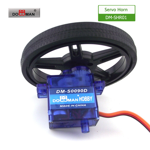 9g 360 degree continuous rotation servo 1pcs/lot DM-S0090D 9g/0.08s/1.6kg.cm digital micro rc servo ► Photo 1/6