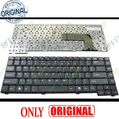 Original New Notebook Laptop keyboard for Fujitsu Amilo Pa1510 Pa2510 Pi1505 Pi1537 Pi1556 Pi2515 Black US English - V-0123BIAS1 ► Photo 1/6