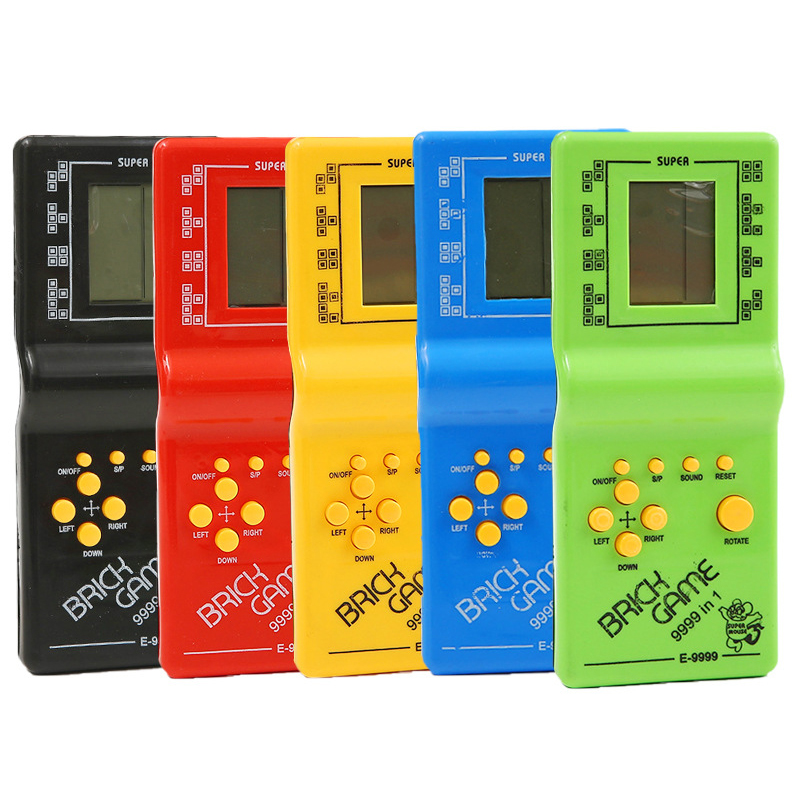 Hand Held Mini Game Machine Electronic Toys Brick Toys Educational Game 