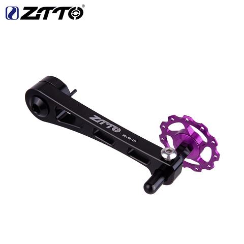 ZTTO MTB Bicycle Single Speed Derailleur Bicycle Chain Tensioner For hanger dropout frame Adjustable Bike Pulley jockey wheel ► Photo 1/6