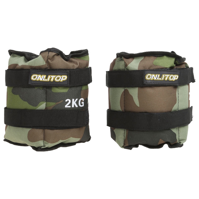 Weighting 2 kg (pair weight 4 kg), khaki ► Photo 1/6