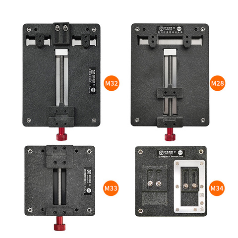 AMAOE PCB Holder Fixture Circuit Board Soldering Jig Fixture Clip Glue Remove Platform Table Welding Tool M28 M32 M33 M34 ► Photo 1/6