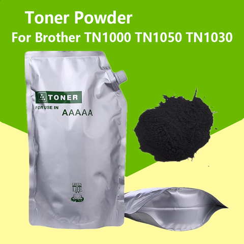 ASW 500G Black Toner Powder Compatible for Brother TN1000 TN1050 TN1030 TN1060 TN1070 tone HL-1110 1112 1202R printer ► Photo 1/6