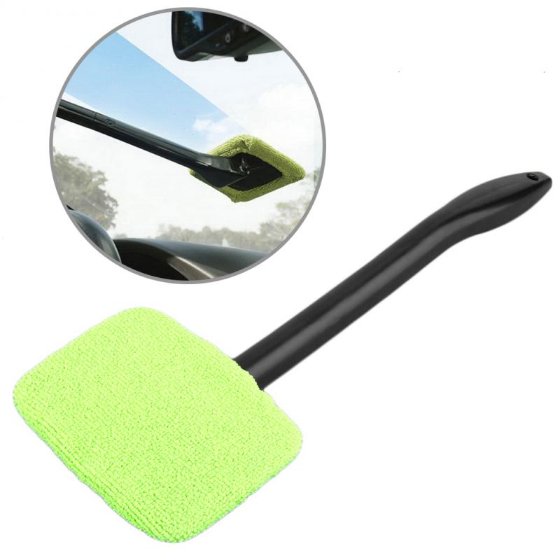 Microfiber Windshield Clean Car Auto Wiper Cleaner Glass Window Tool Brushes Kit 